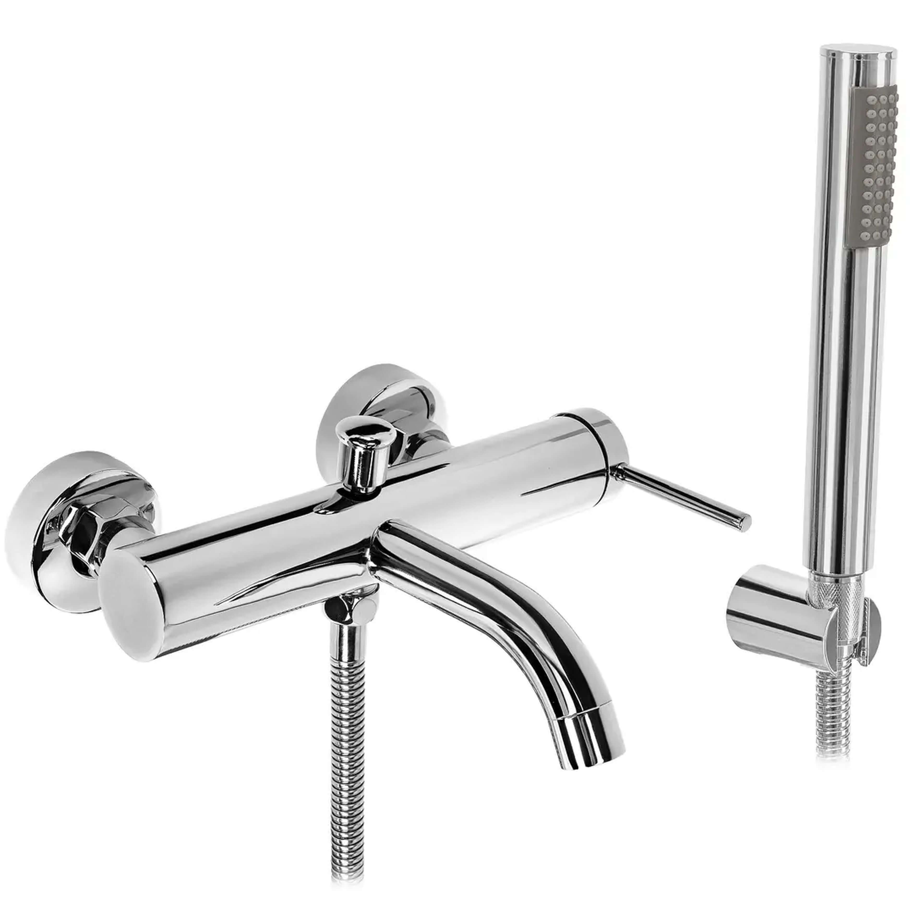 Rea Spot grifo de bañera y ducha a pared cromo REA-B2070