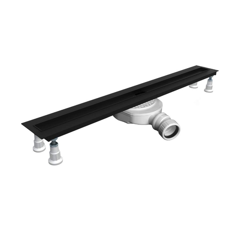 Schedline Slight Flow Low desagüe lineal 70 cm negro SOLBSN-70035C