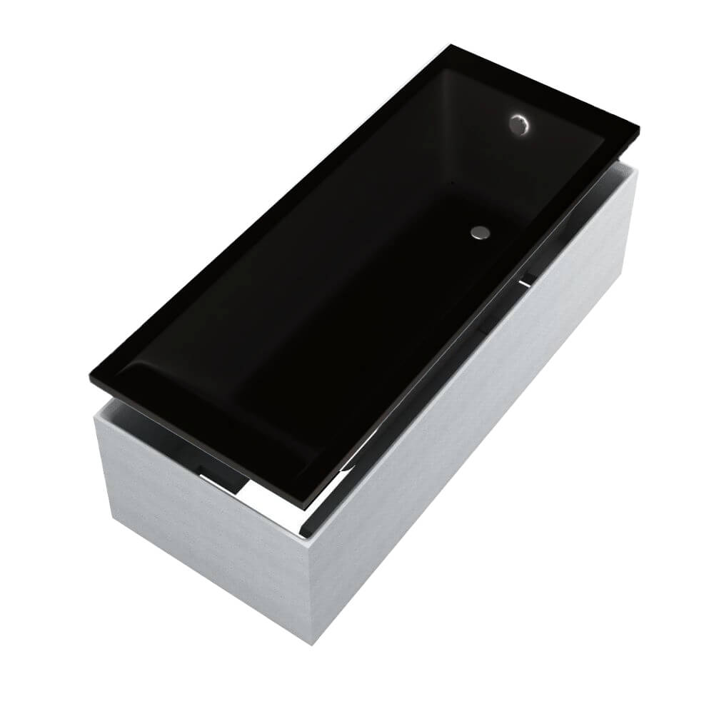 Schedline Maio Black Mat SET recogedor con escobilla 160x75 cm negro 3WST.MS2P-16075/C/MG