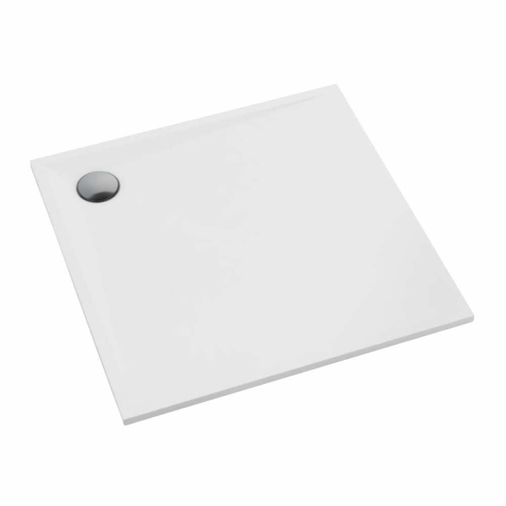 Schedline Libra White Mat plato de ducha cuadrado 90x90 cm blanco 3SP.L1K-9090/B/MG