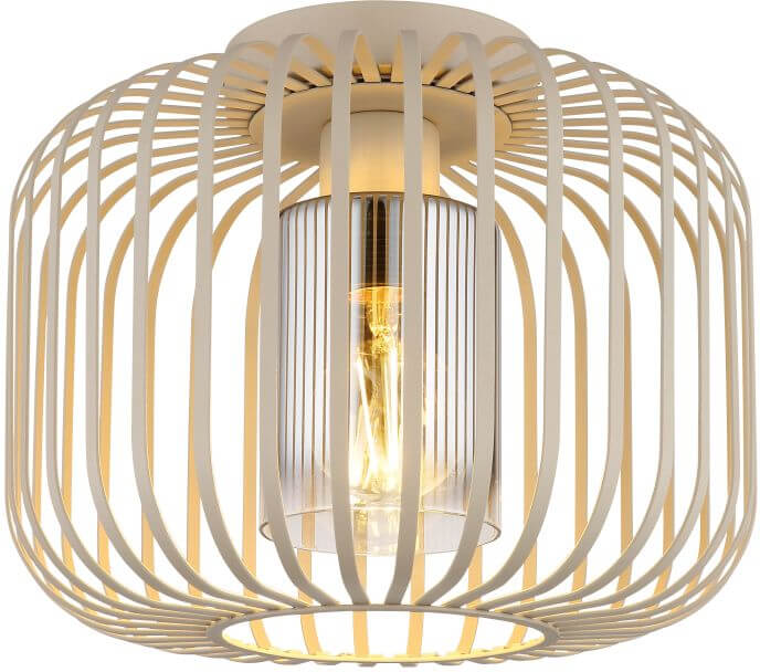 Globo Lighting Alfred lámpara de techo 1x40 W beige 15758D