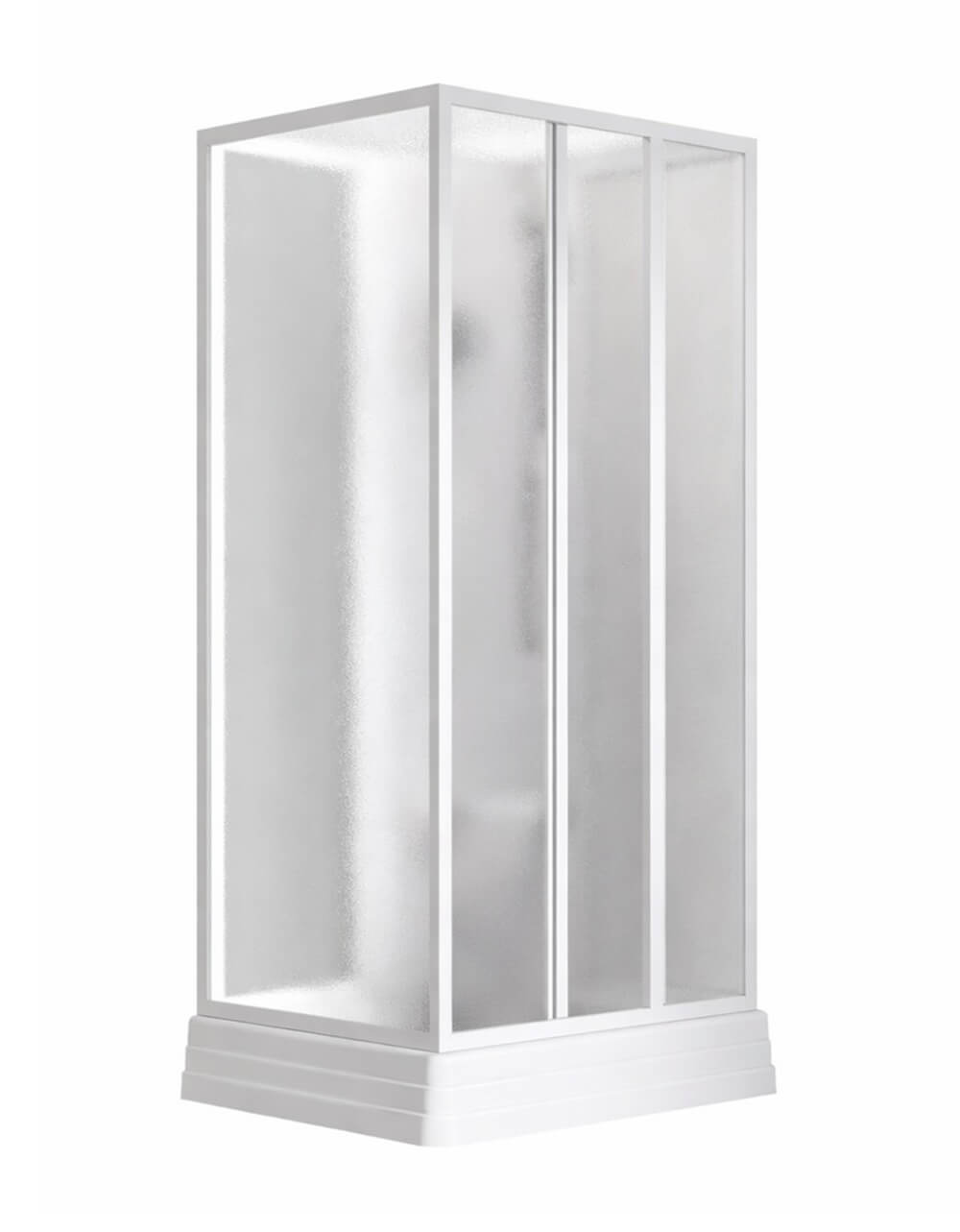 Ravak Supernova cabina con plato de ducha 80x80 cm cuadrada blanco brillo/ 83644112ZG