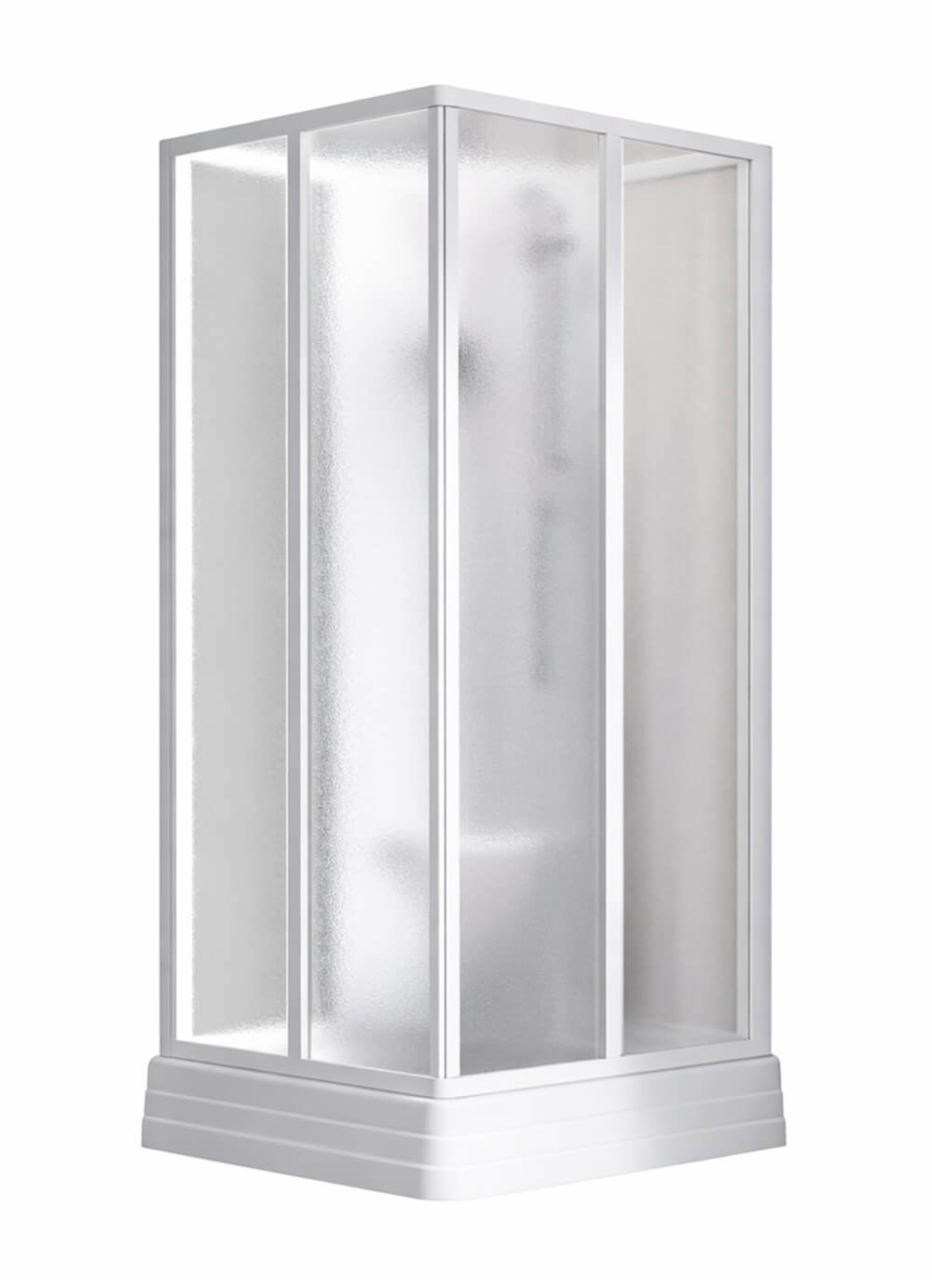 Ravak Supernova cabina con plato de ducha 90x90 cm cuadrada blanco brillo/ 82677112ZG