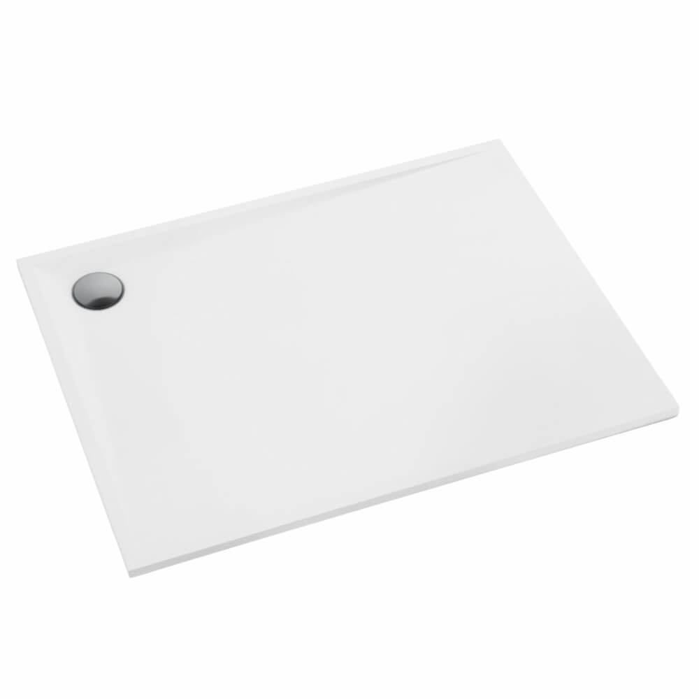Schedline Libra White Mat plato de ducha rectangular 120x80 cm blanco 3SP.L1P-80120/B/MG