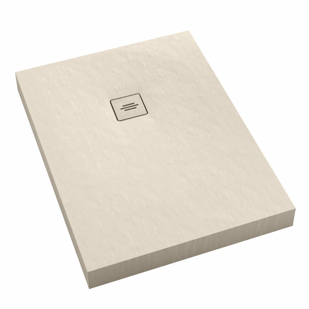 Schedline NonLimits Cashmere Stone plato de ducha rectangular 180x90 cm beige 3ST.N1P-90180/PK/ST-M1/PK/ST