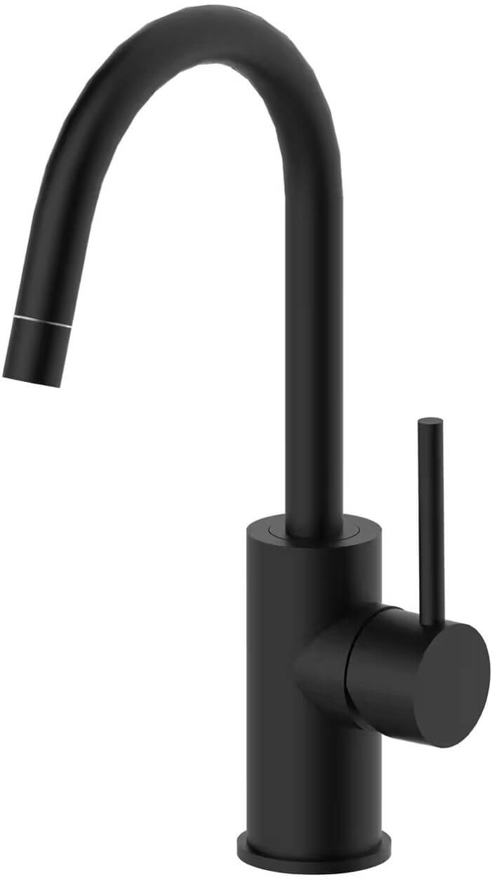 Paffoni Light grifo para lavabo de pie negro LIG078NO