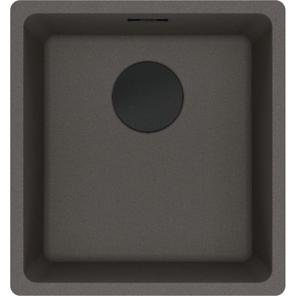 Franke Maris fregadero de granito 43.3x43.3 cm negro 125.0737.996