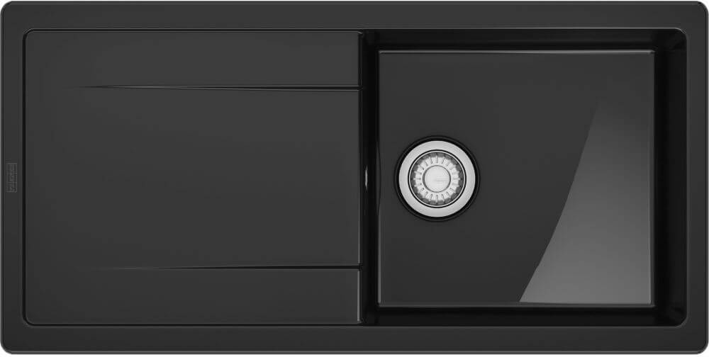 Franke Maris fregadero de granito 100x50 cm negro 124.0745.402