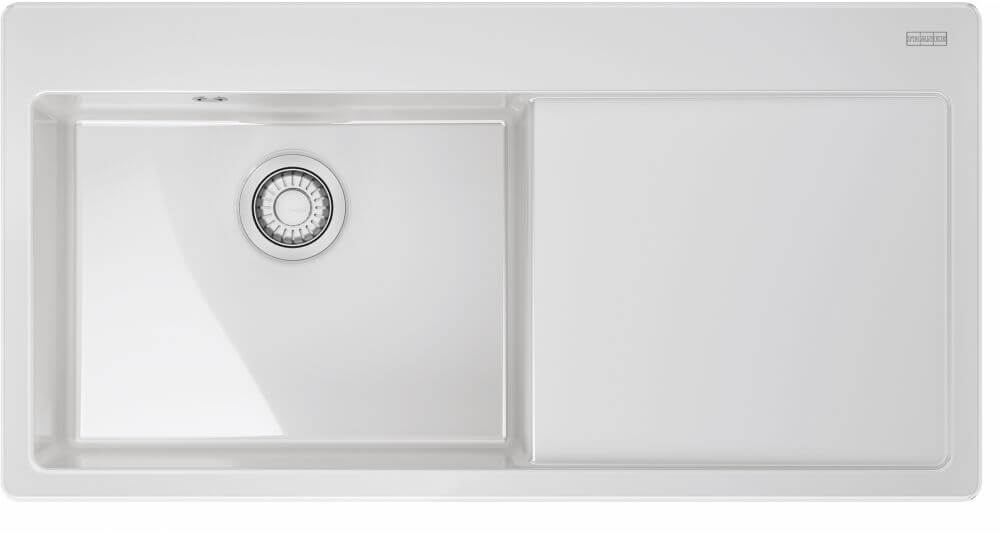 Franke Maris fregadero de granito 100x51 cm blanco 124.0749.514