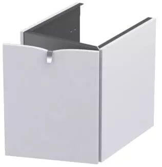 Oristo Siena armario 40x45.5x50 cm suspendido, lateral blanco OR45-SN1D-40-1-P