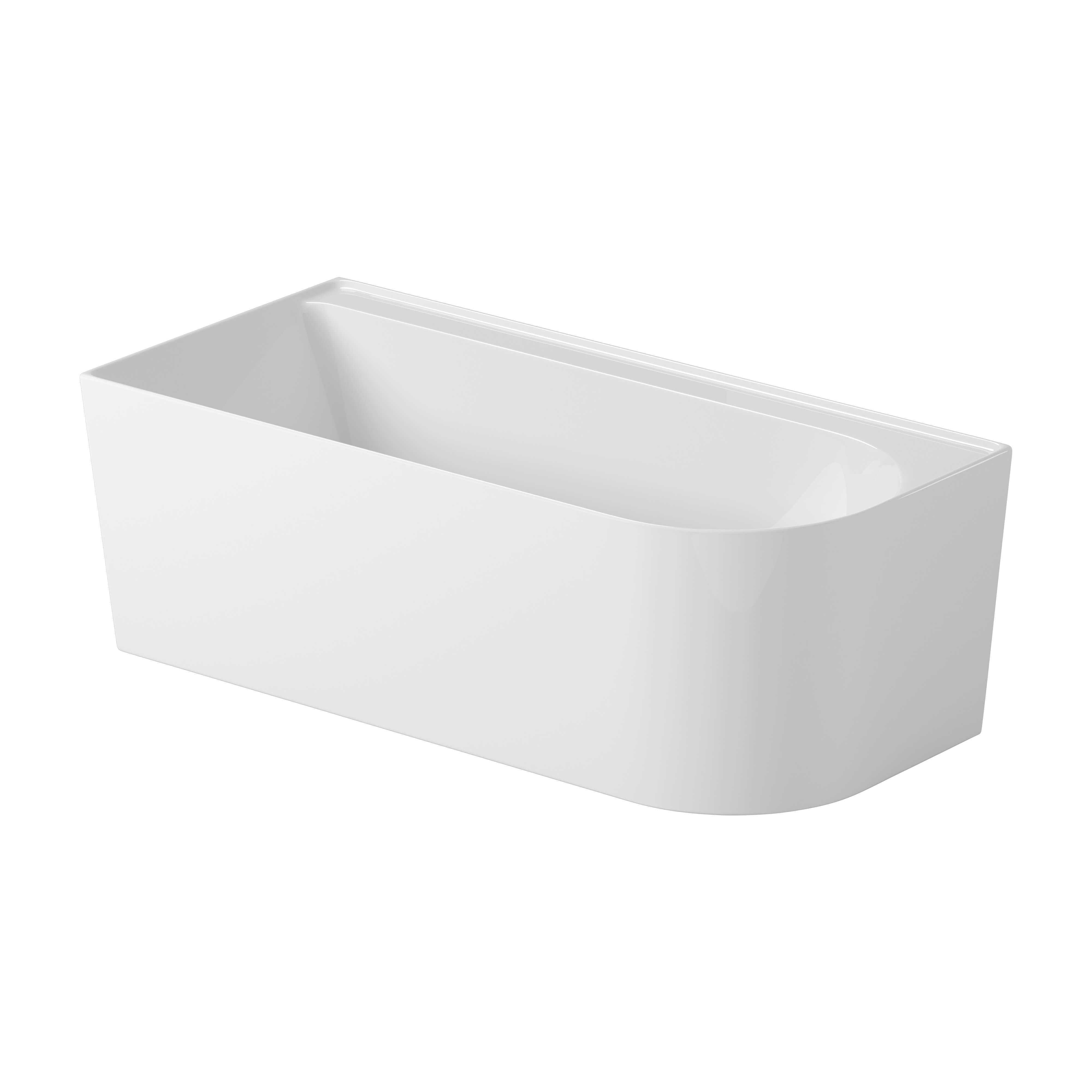 Cersanit Crea bañera de esquina 170x80 cm izquierda blanco S931-041