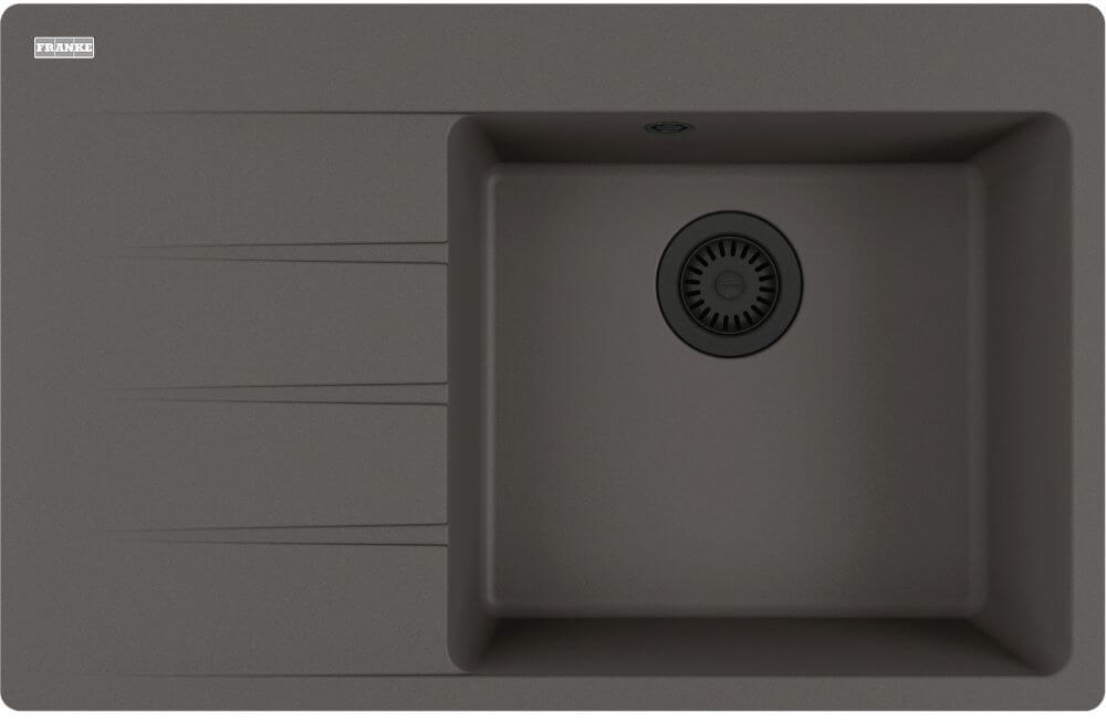 Franke Centro fregadero de granito 78x50 cm gris/grafito/ónix 114.0738.001