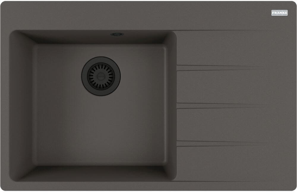 Franke Centro fregadero de granito 78x50 cm gris/grafito/ónix 114.0738.002