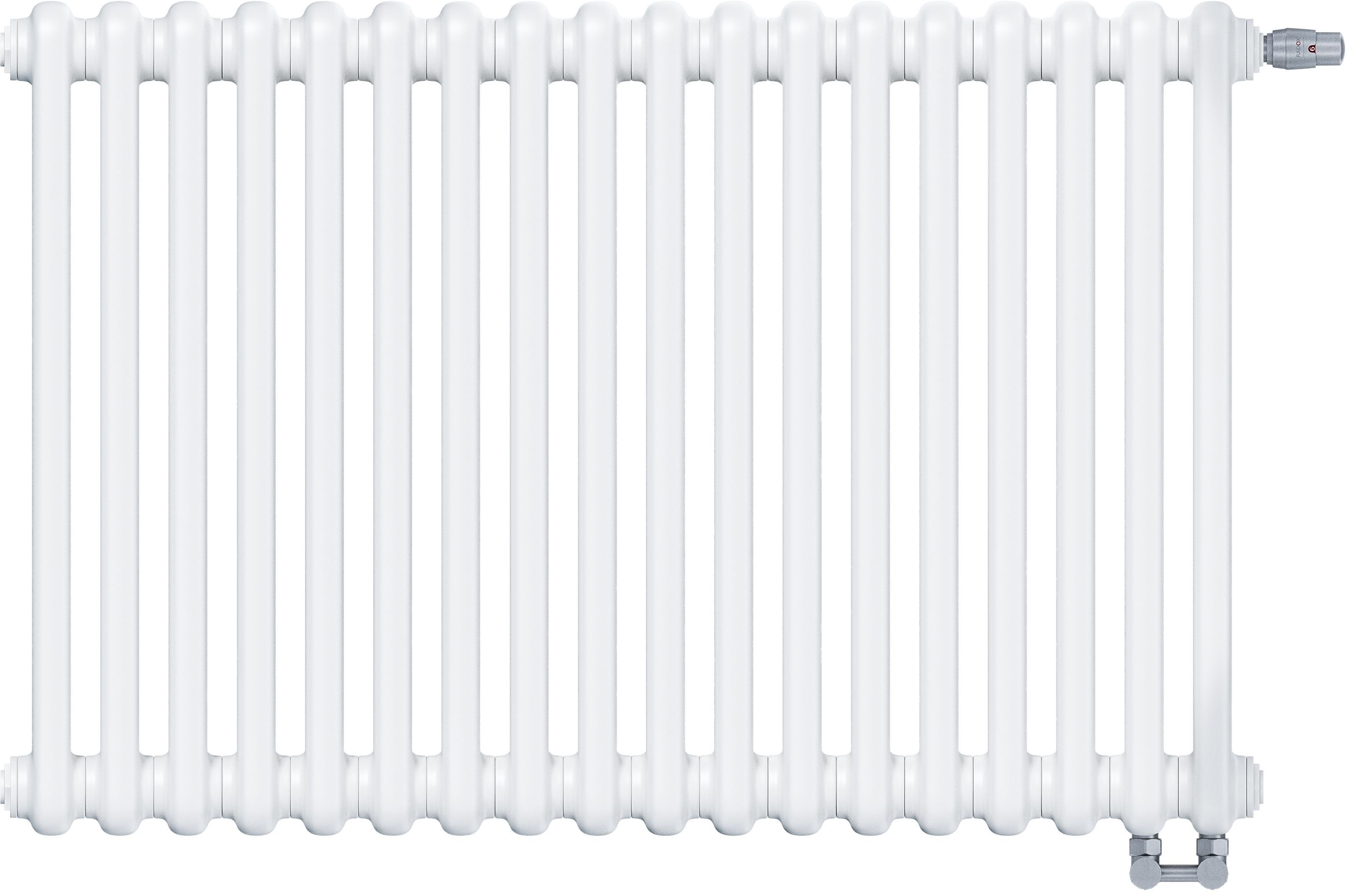 Irsap Tesi 2 radiador de habitación 50x108 cm podłączenie inferior blanco IRS-TES-2050-24-B-25