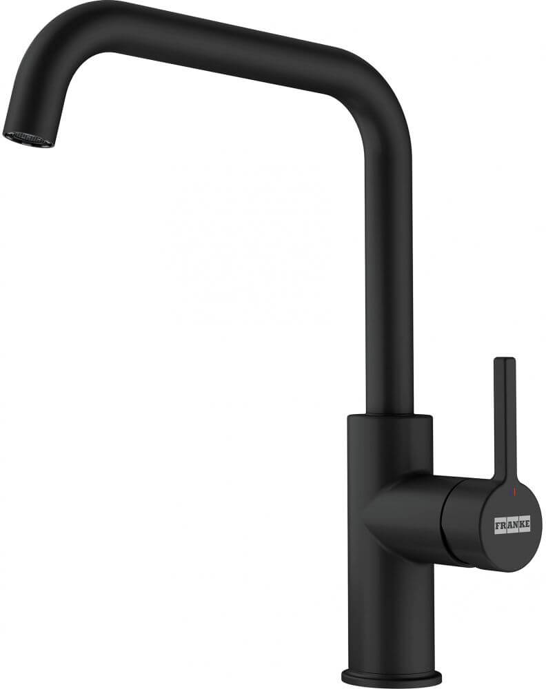 Franke Urban grifo de cocina de pie negro 115.0755.397