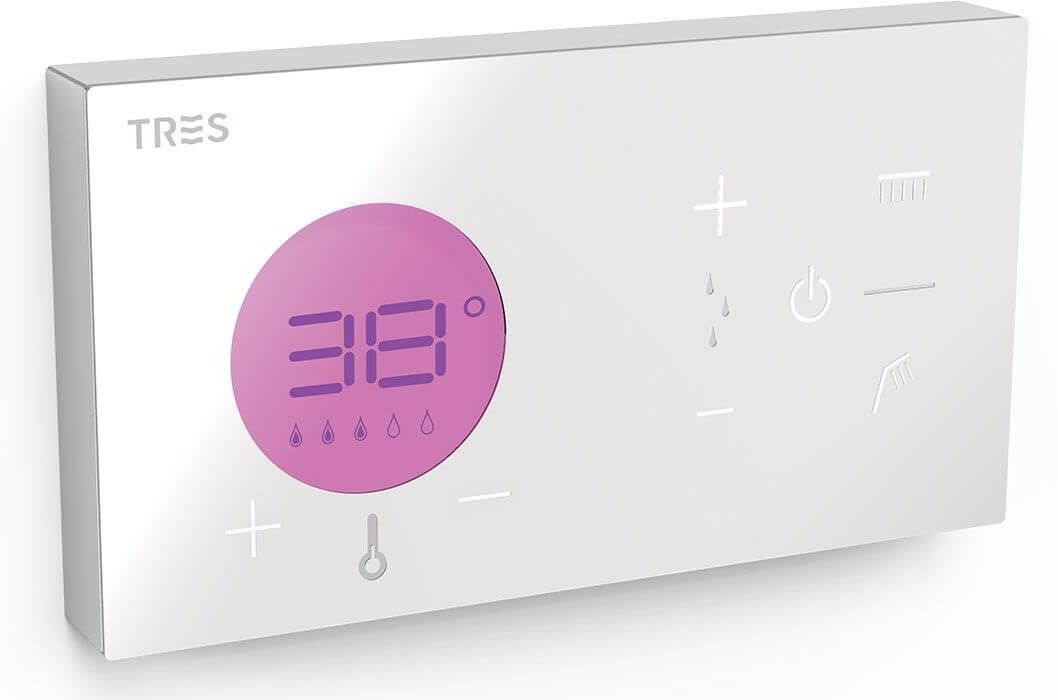Tres Shower Technology grifo para ducha empotrado con termostato cromo 49286299