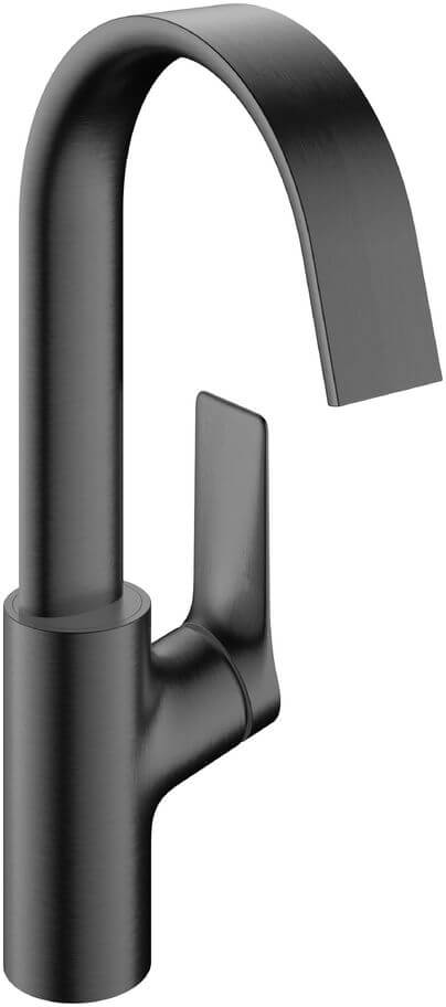 Hansgrohe Vivenis grifo para lavabo de pie cromo-negro 75032340