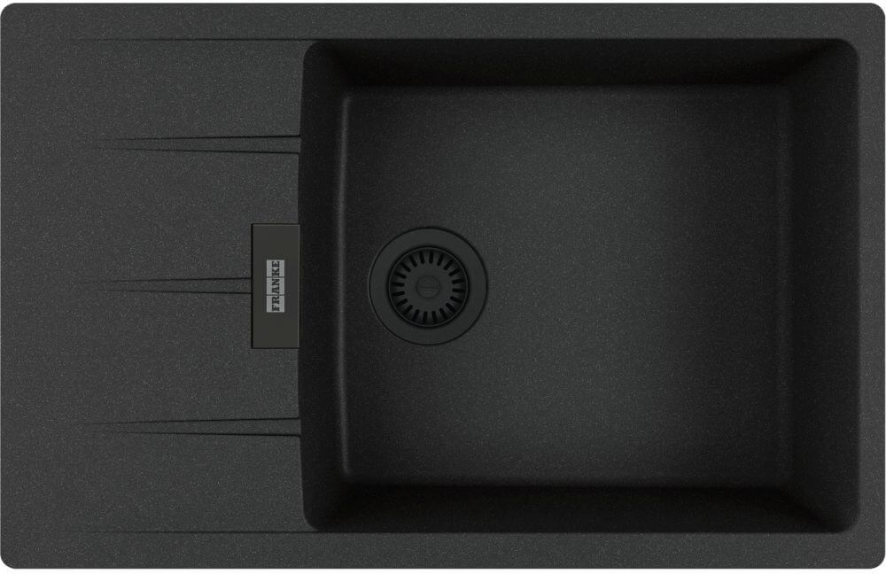 Franke Centro fregadero de granito 78x50 cm gris/grafito/ónix 114.0757.423