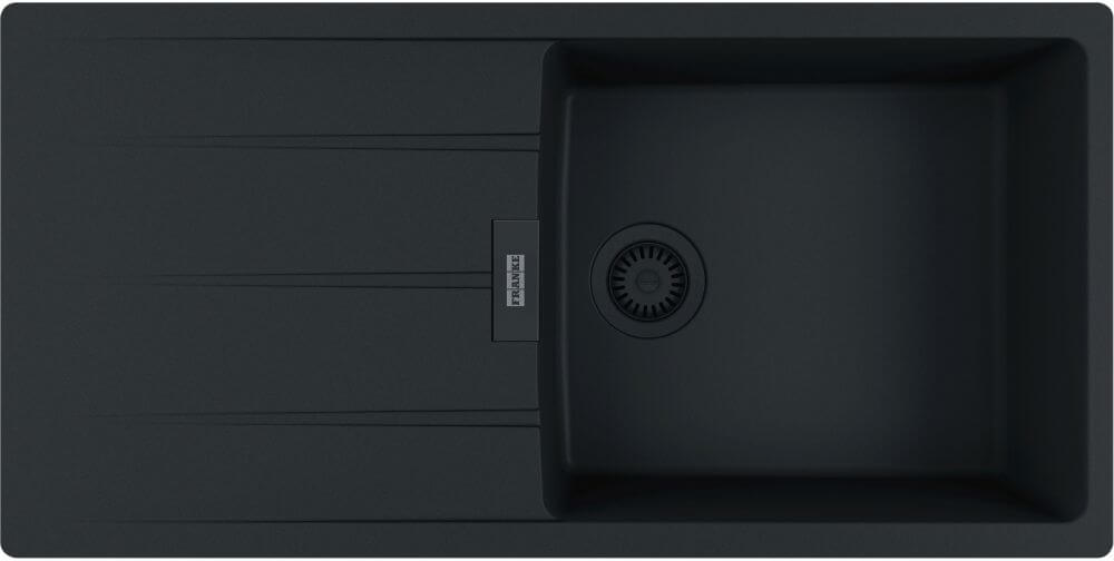 Franke Centro fregadero de granito 100x50 cm gris/grafito/ónix 114.0757.427