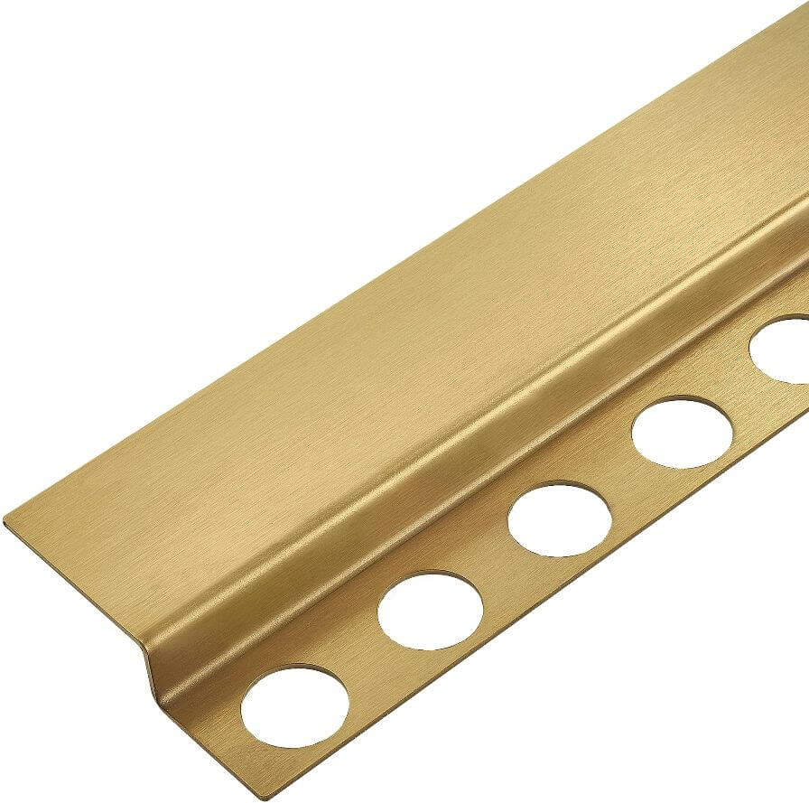 Balneo perfil con pendiente 130 cm dorado D0101030310-1