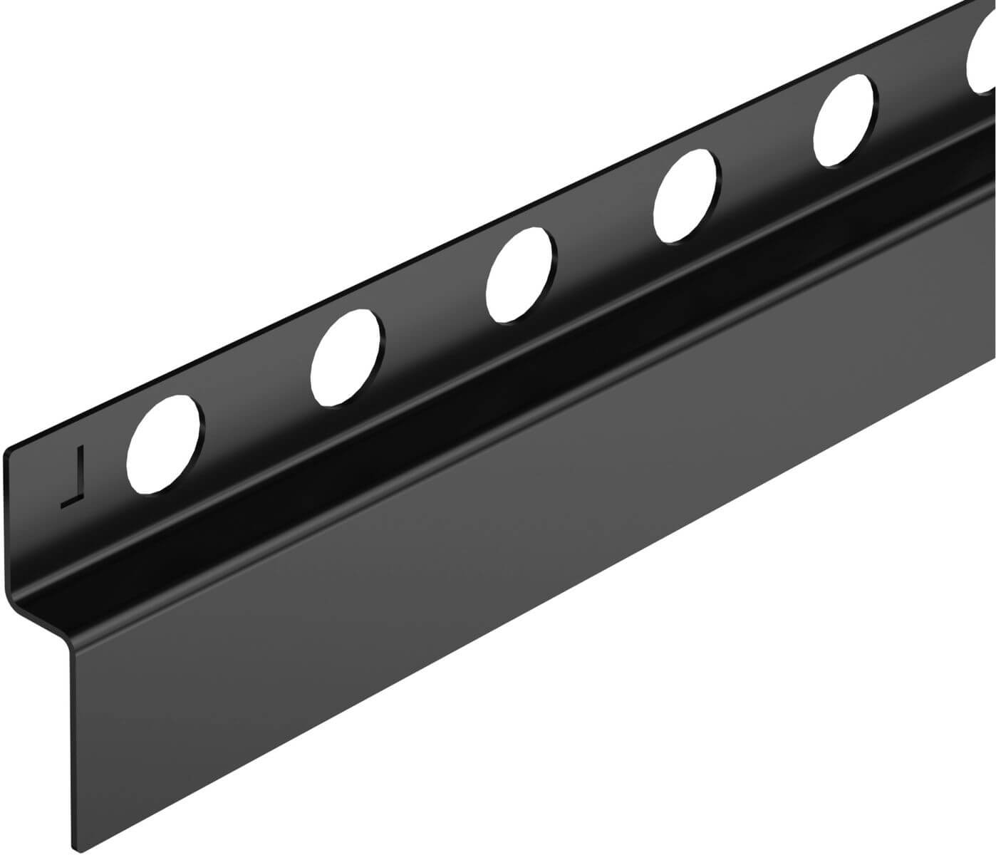 Balneo perfil con pendiente 120 cm negro D0101020201-1