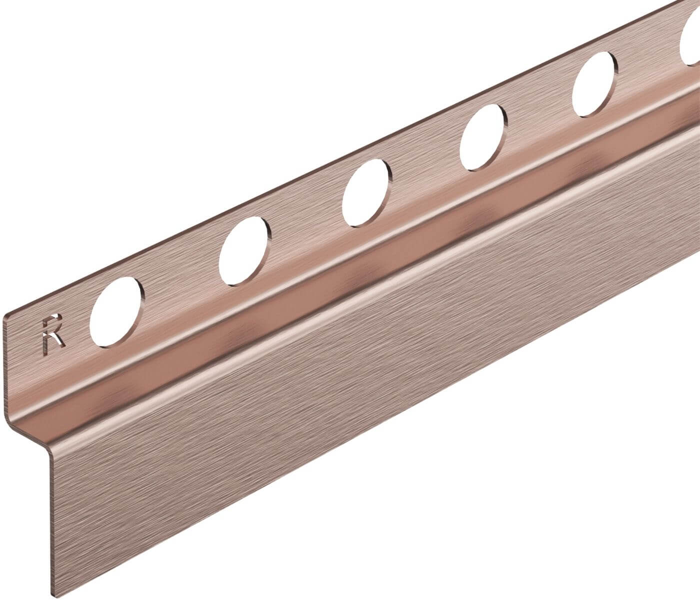 Balneo perfil con pendiente 120 cm cobre D0101040101-1
