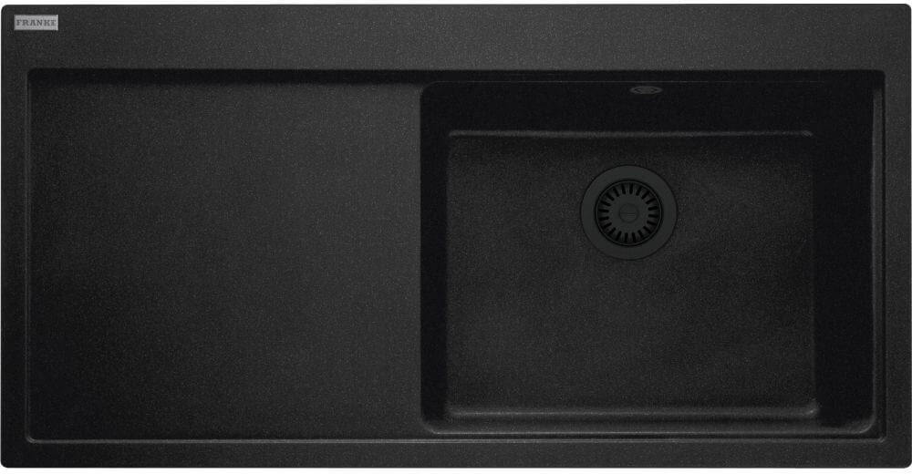 Franke Mythos fregadero de granito 100x51.1 cm gris/grafito/ónix 114.0743.109