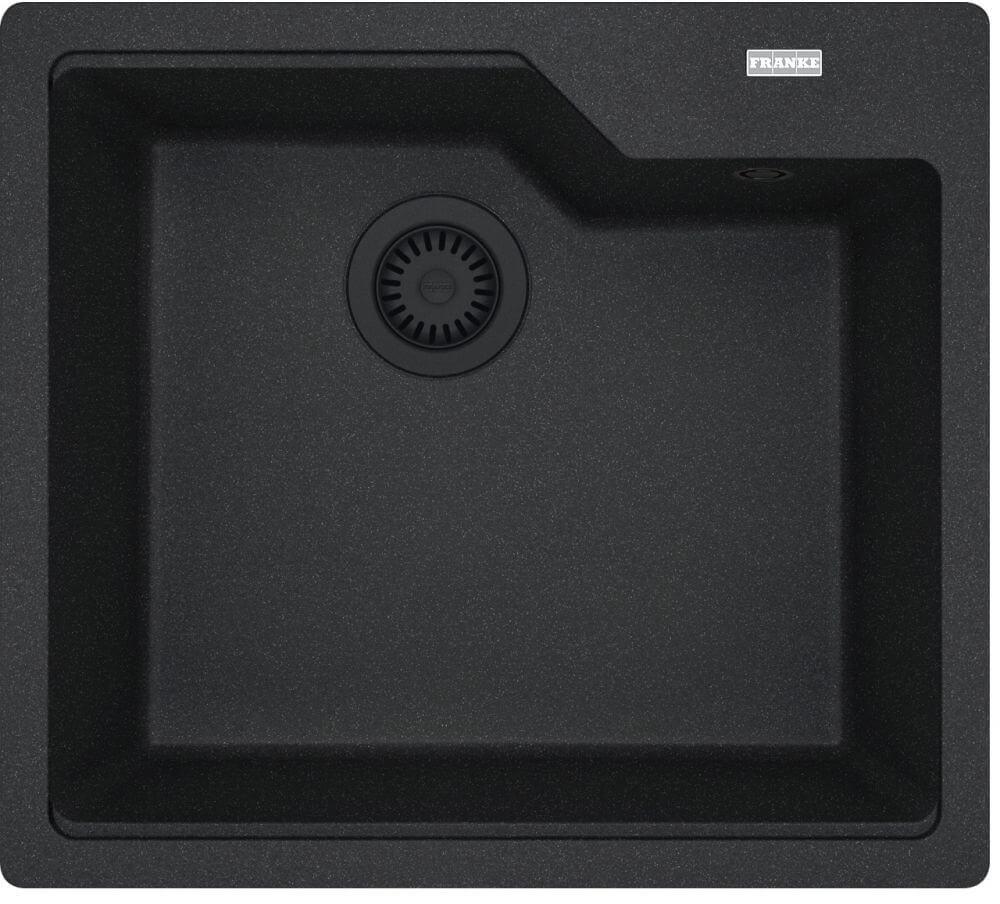 Franke Urban fregadero de granito 56x50 cm gris/grafito/ónix 114.0741.206
