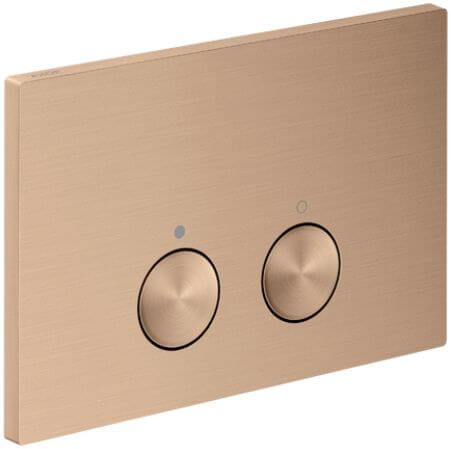 Axor FlushPlate botón de descarga para WC || 42530310