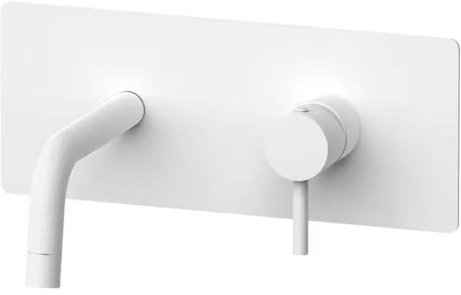 Paffoni Light grifo para lavabo empotrado blanco LIG104BO
