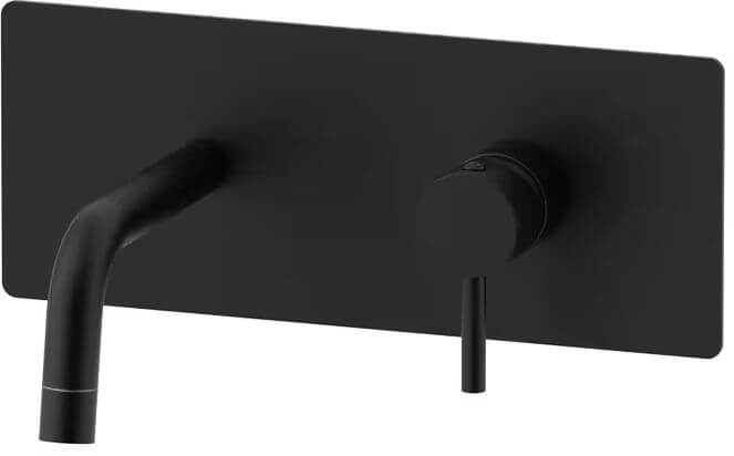Paffoni Light grifo para lavabo empotrado negro LIG104NO