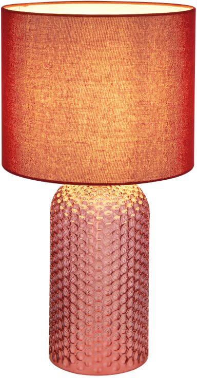 Globo Lighting Sofia lámpara de sobremesa 1x60 W rojo 21735R