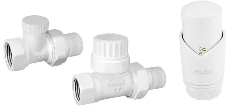 Ferro kit termostato blanco ZTM30WH