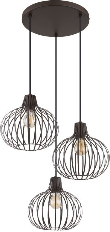 Globo Lighting Mateo lámpara colgante 3x40 W negro 33379311