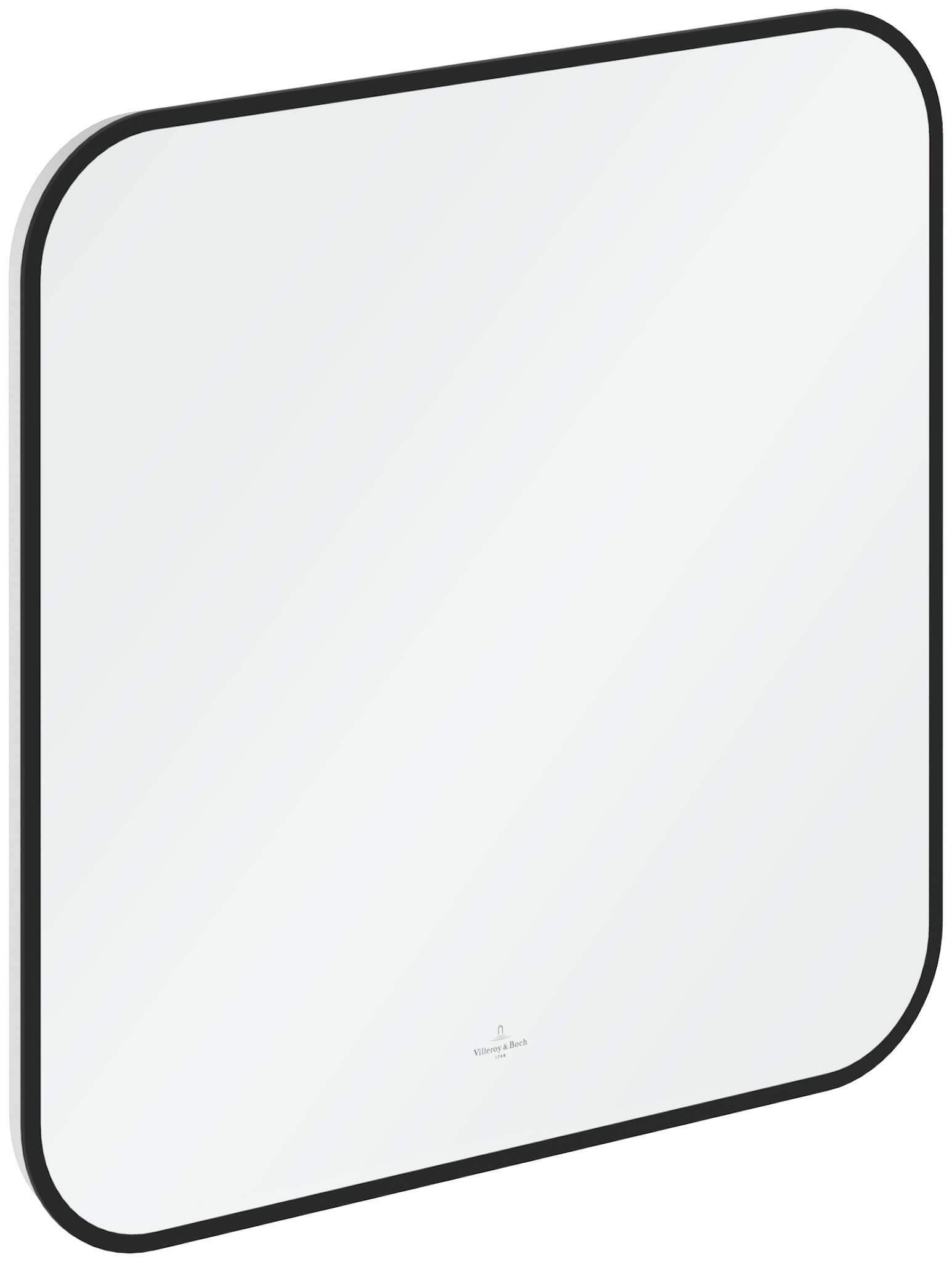 Villeroy & Boch espejo 60x60 cm cuadrada con iluminación negro A4906000