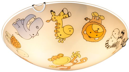 Globo Lighting Kiddy plafón 2x60 W multicolor 40607