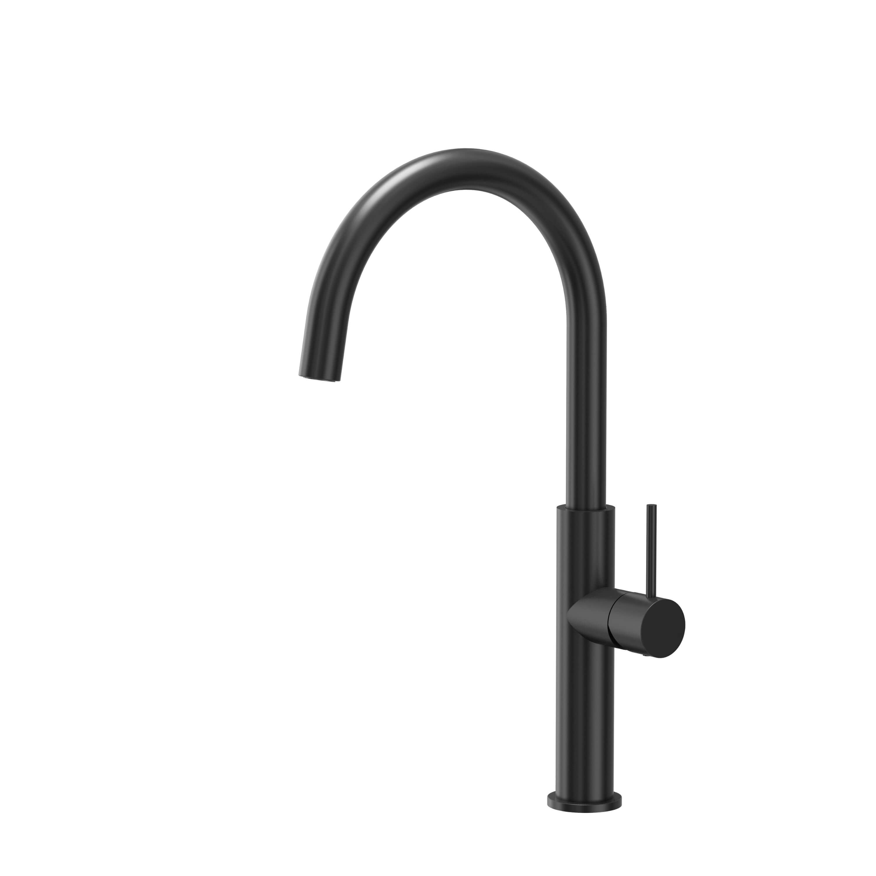 Quadron Valerie grifo de cocina de pie negro 4122506_BLM