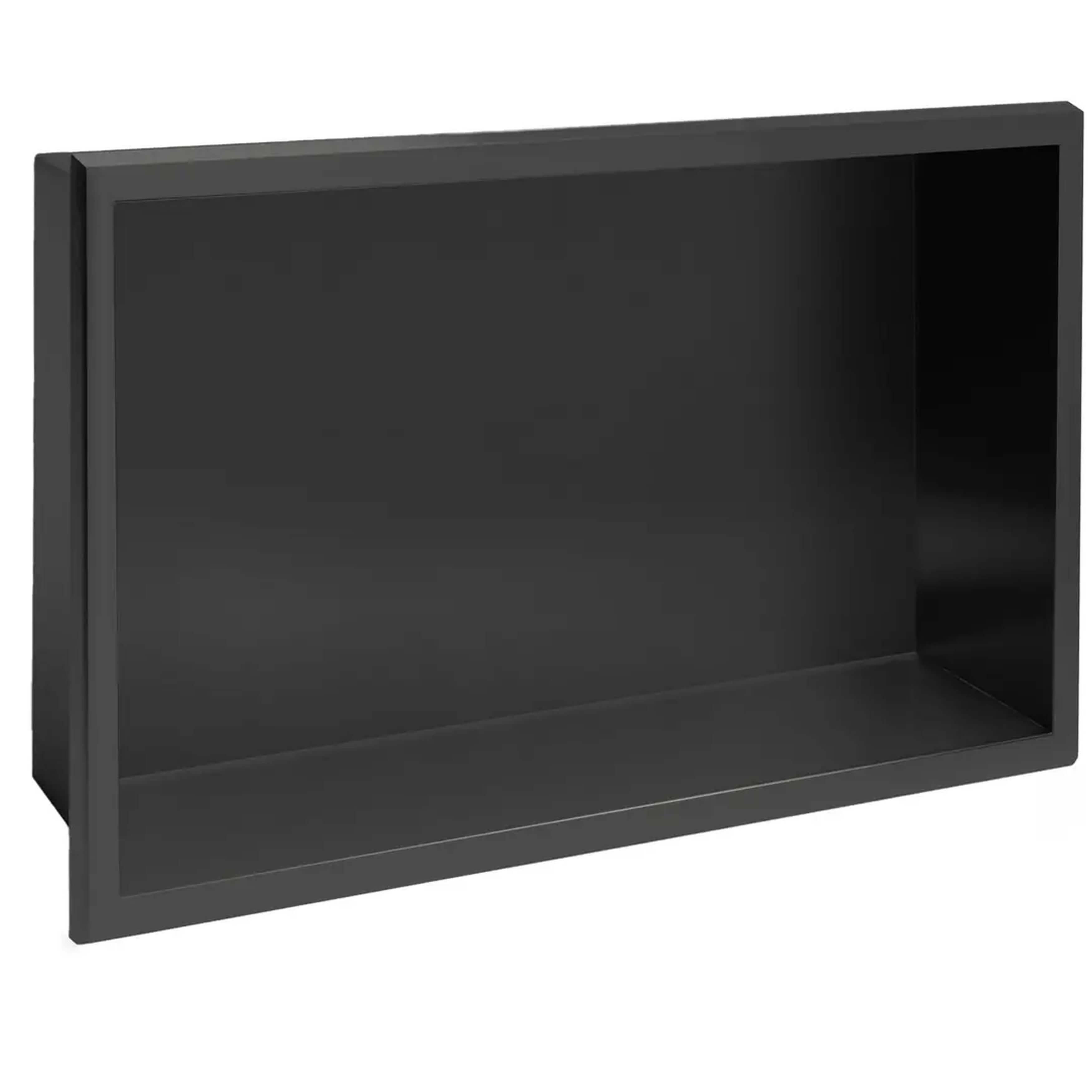 Rea estante empotrado 45 cm negro REA-05604