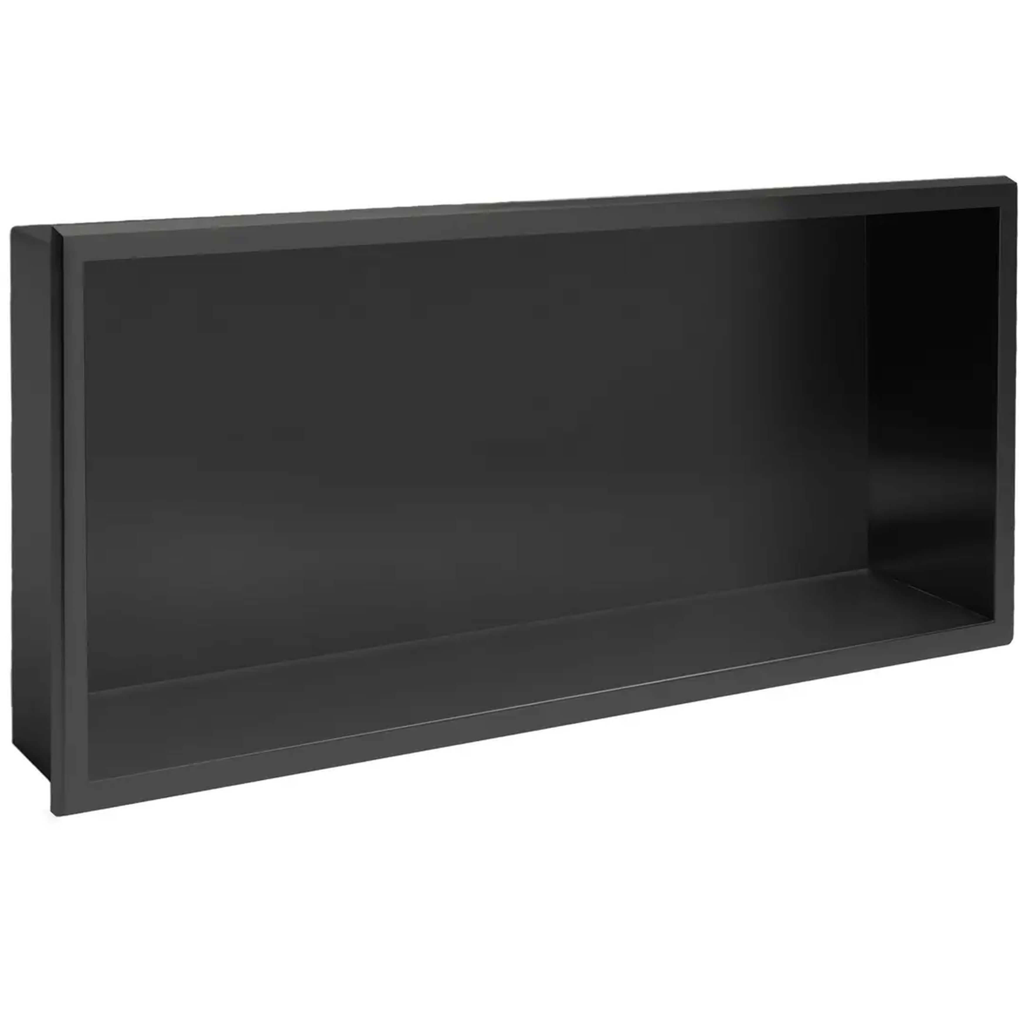 Rea estante empotrado 60 cm negro REA-05605