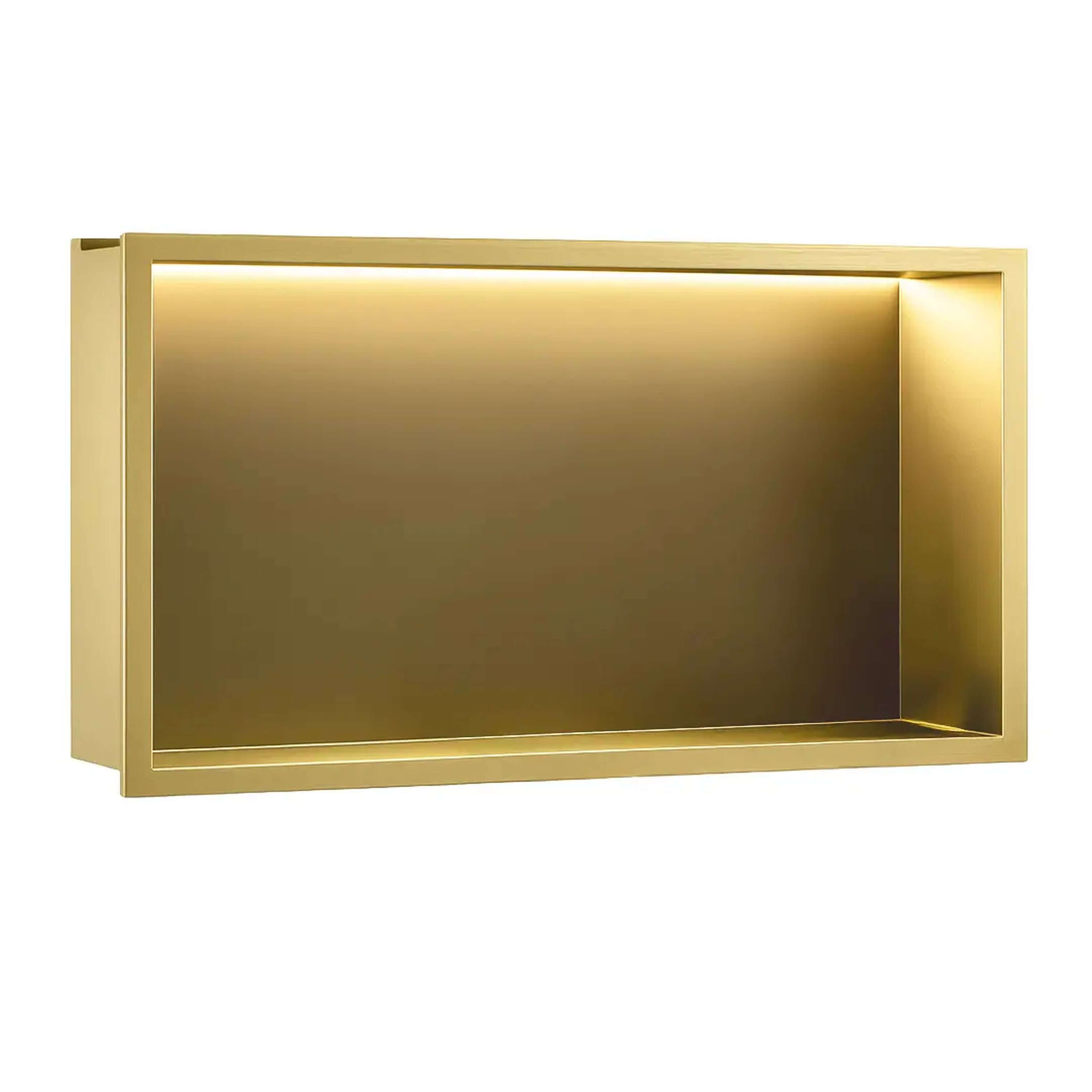 Rea estante empotrado 63 cm oro REA-08543