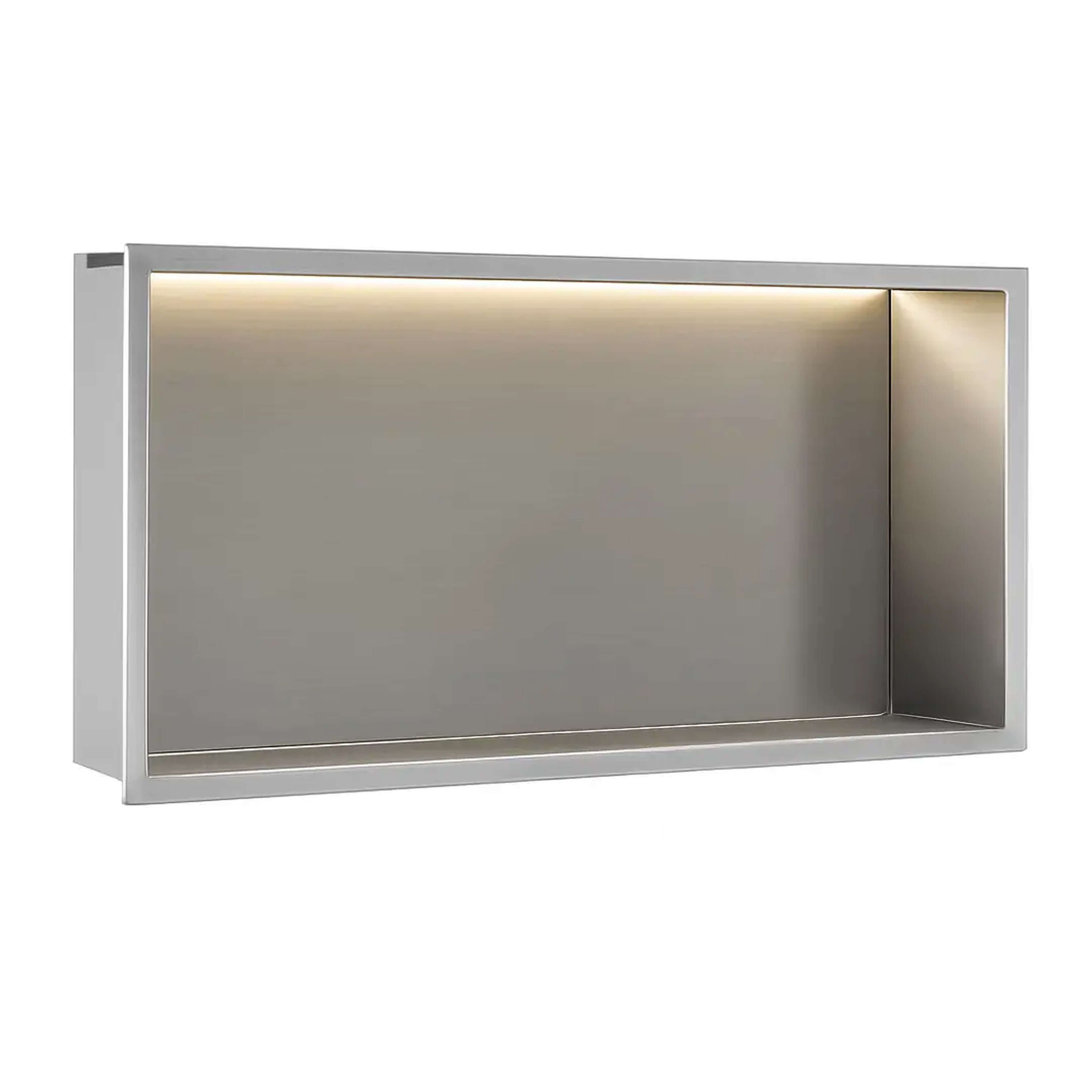 Rea estante empotrado 63 cm acero REA-08544