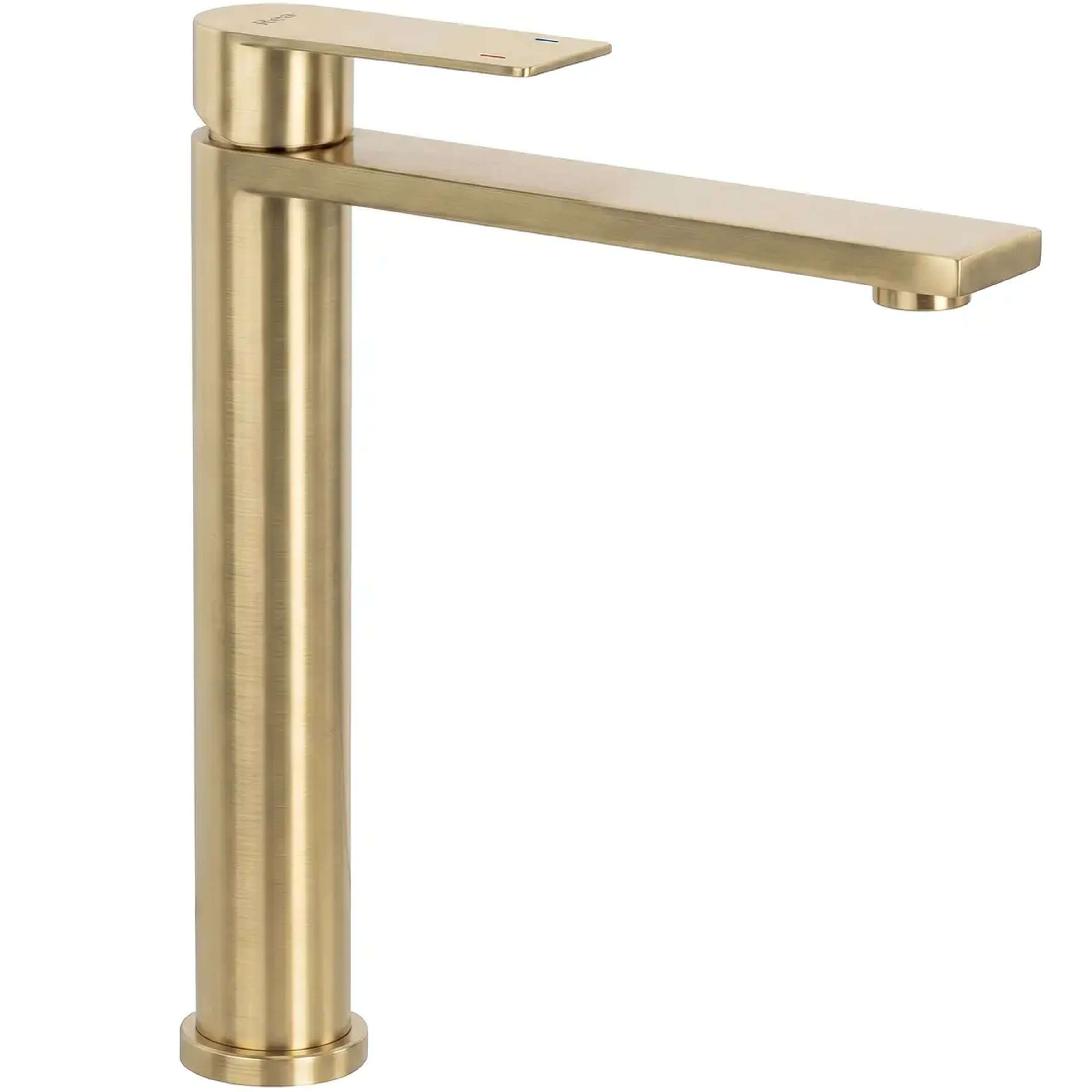 Rea Hunter grifo para lavabo de pie oro REA-B6692