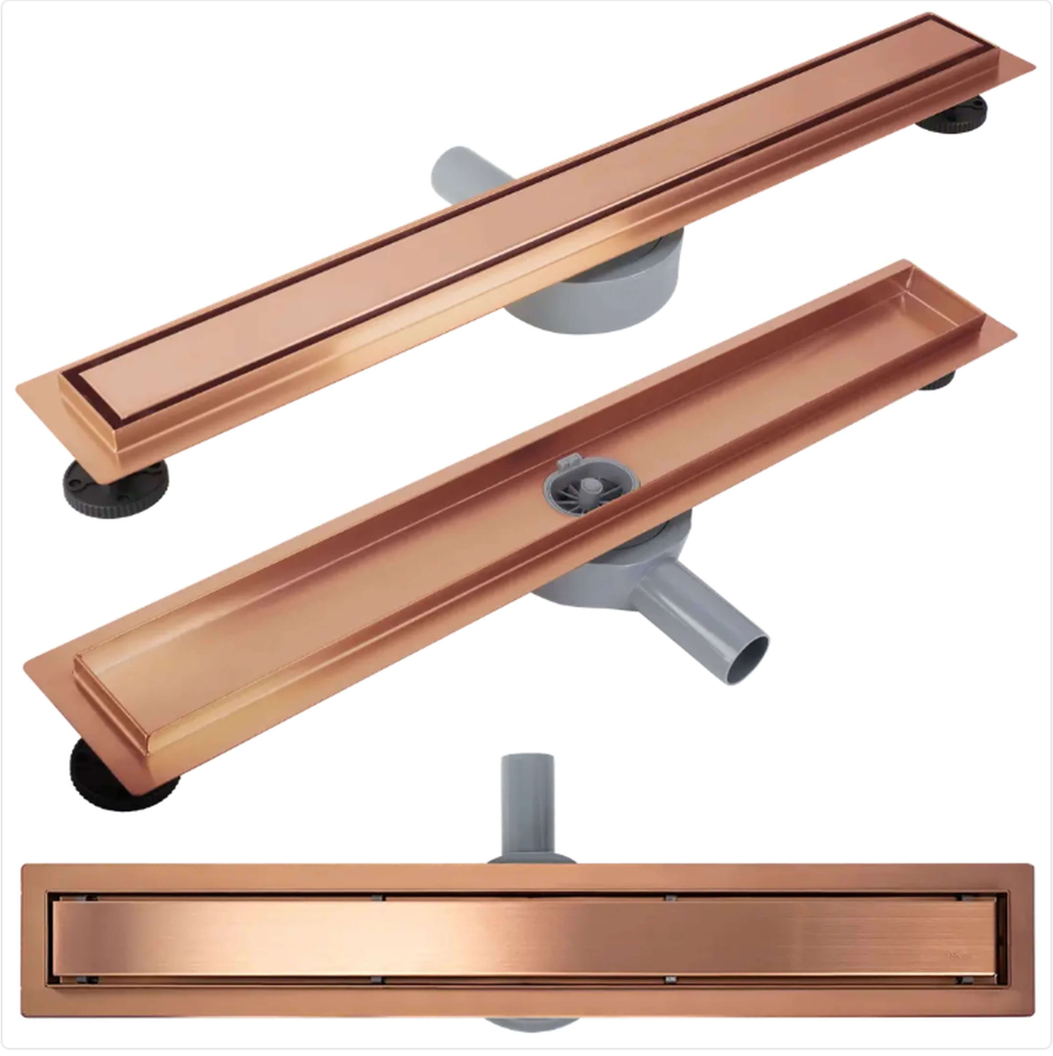 Rea Neox Pro desagüe lineal 100 cm cobre REA-G4804