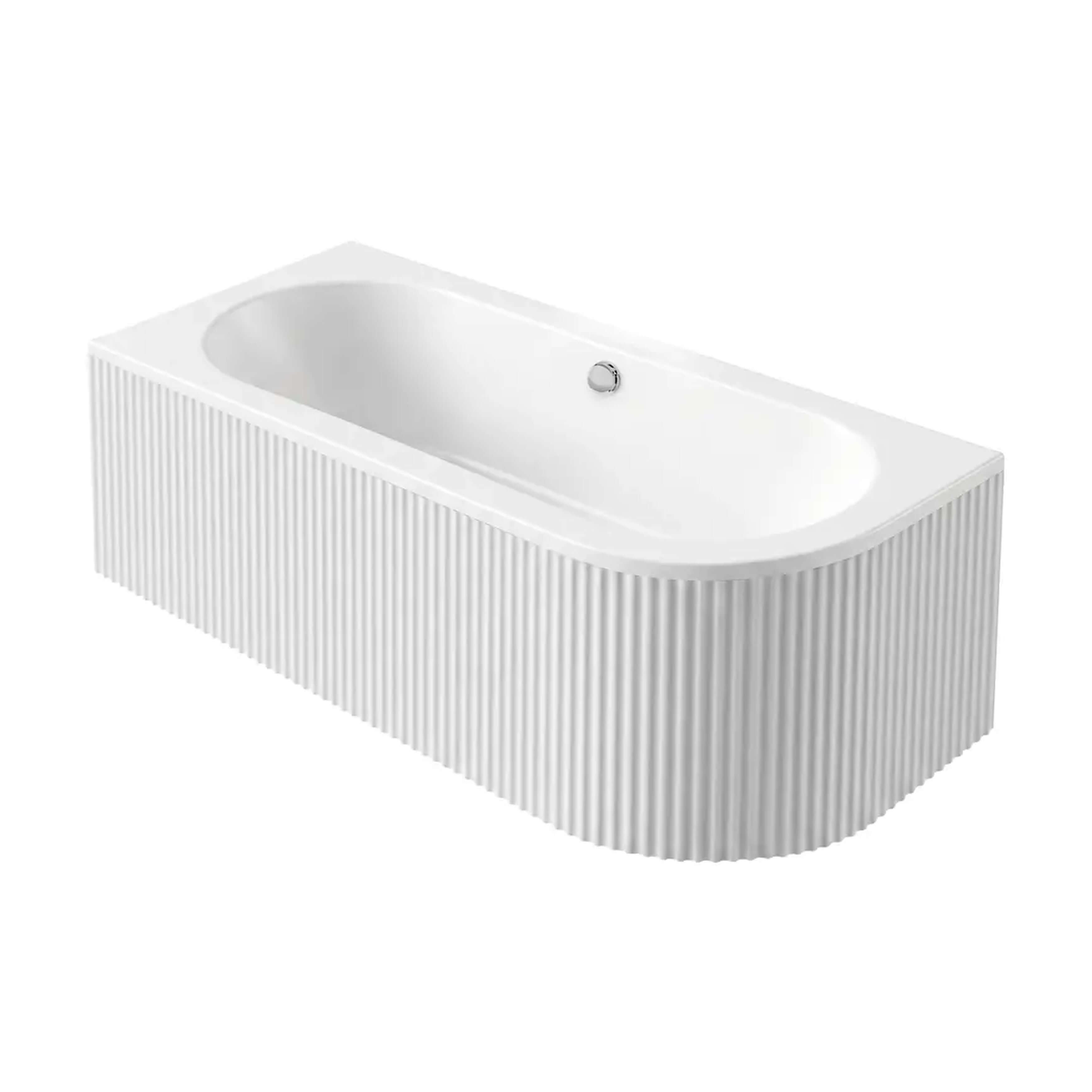 Rea Orion bañera de esquina 149.5x75 cm blanco REA-W0071