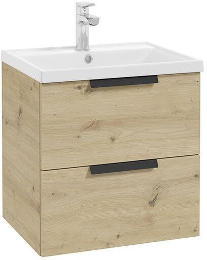 Defra Faro armario 54x30x50 cm suspendido, para lavabo roble 001-D-05031