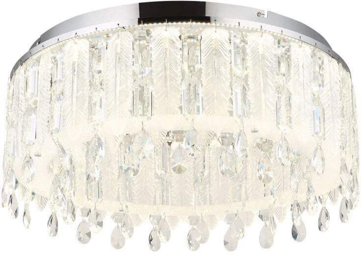 Globo Lighting Klunka lámpara de techo 1x58 W cromo 67176-58D