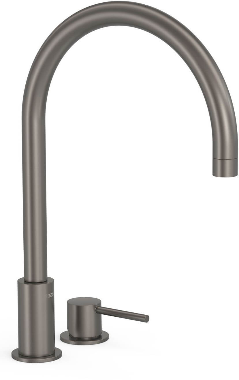 Tres Study Exclusive grifo para lavabo de pie grafito 26110501GR