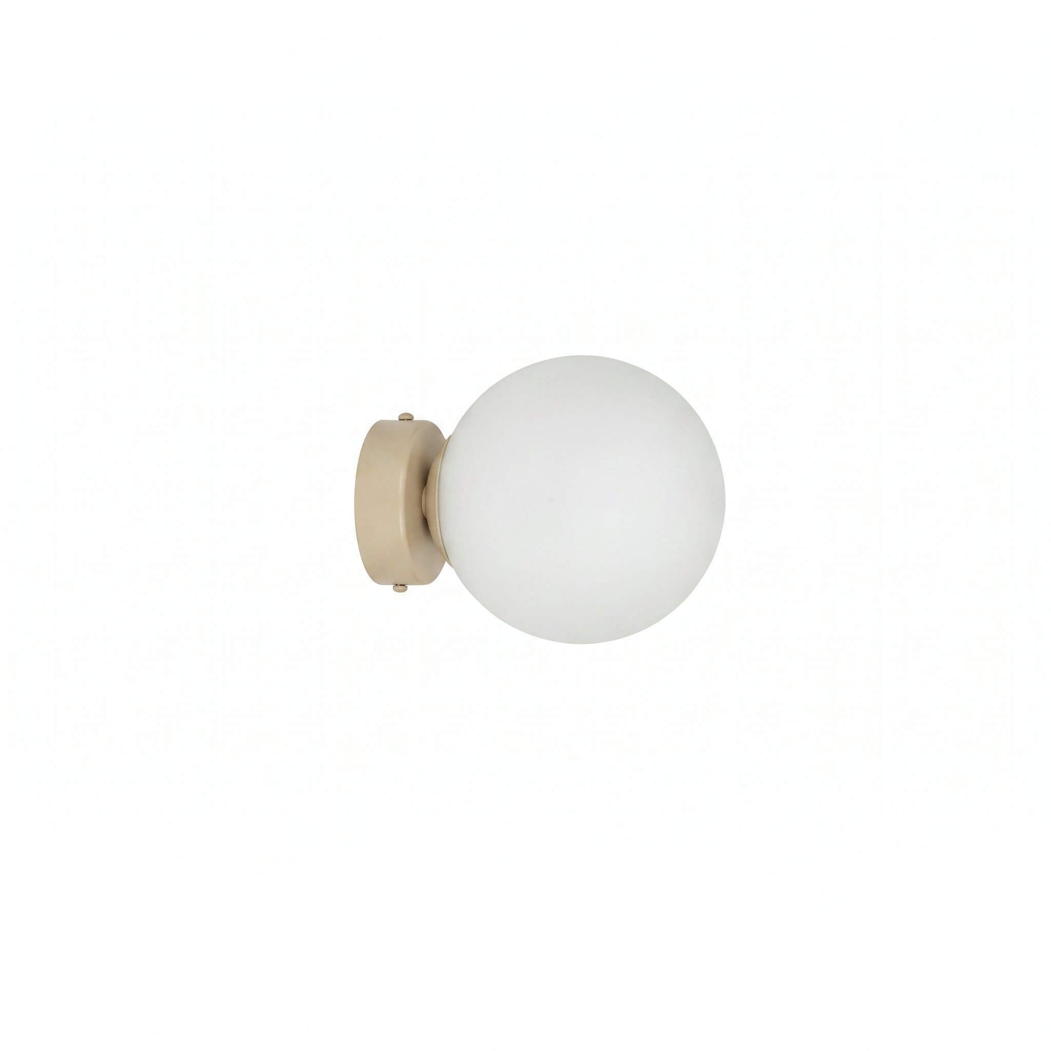 Emibig Magnus lámpara de pared 1x10 W blanco-beige 1640/K1