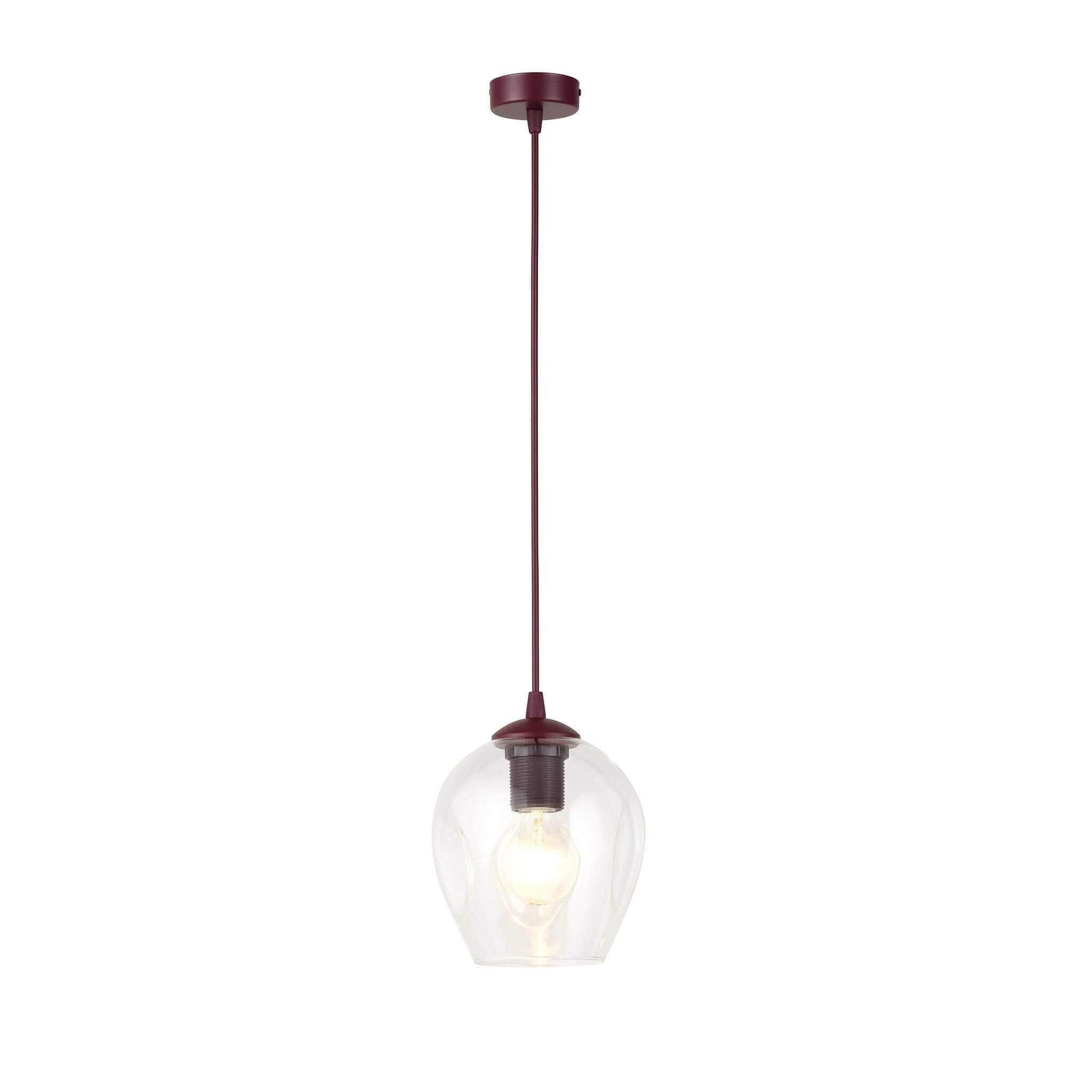 Emibig Istar lámpara colgante 1x15 W burdeos 1784/1