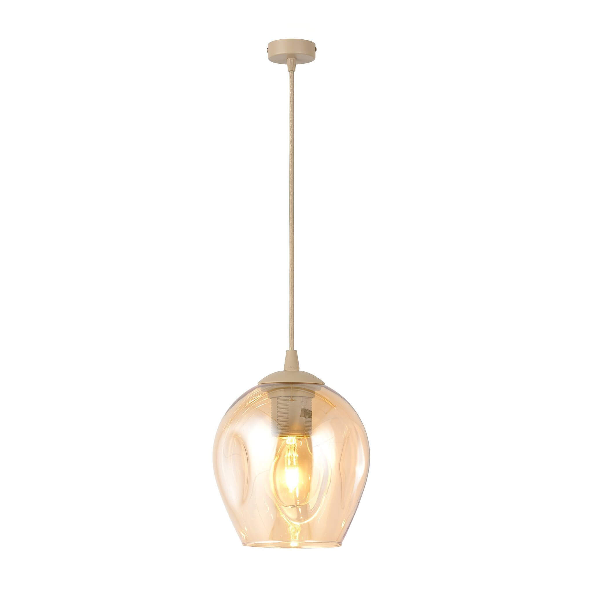 Emibig Istar lámpara colgante 1x15 W beige 1785/1